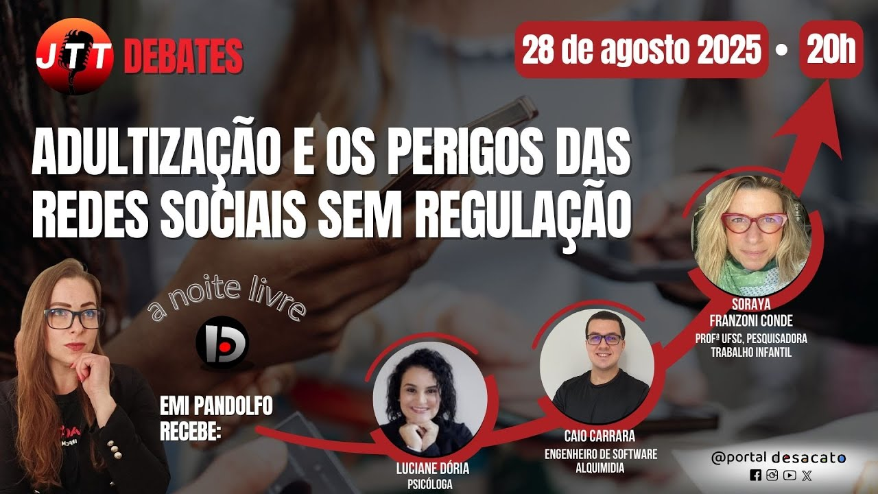Adultização e os problemas da não regulação das redes sociais